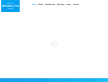 Tablet Screenshot of neuromodulation.ca